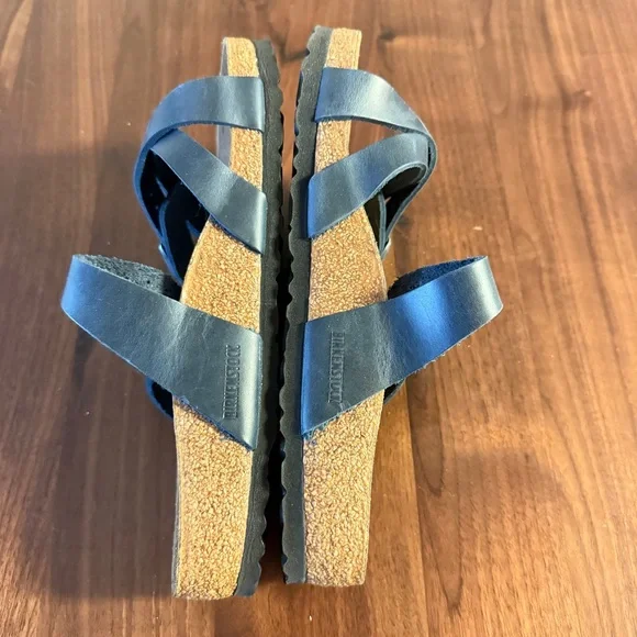 Birkenstock Women’s Navy Blue Sandals - Picture 4 of 5